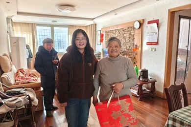 新春将至话往昔，走访慰问暖人心